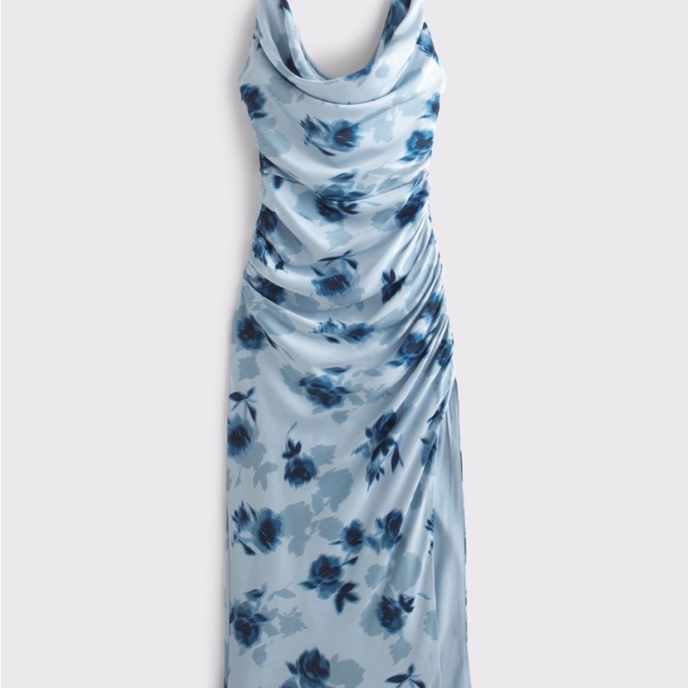 Abercrombie & Fitch Women's
Cowl Neck Draped Maxi Dress